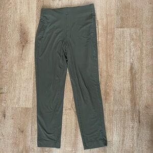 Coastal grandma J Jill Wearever Collection slim ankle pants olive Pants XS